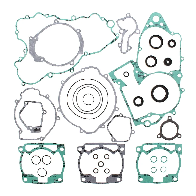 VERTEX COMPLETE GASKET SET W/ OIL SEALS KTM