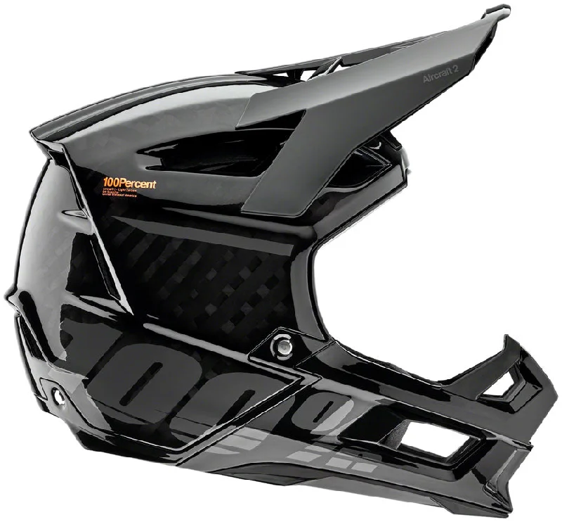 100% Aircraft2 Full Face Helmet - Black X-Large