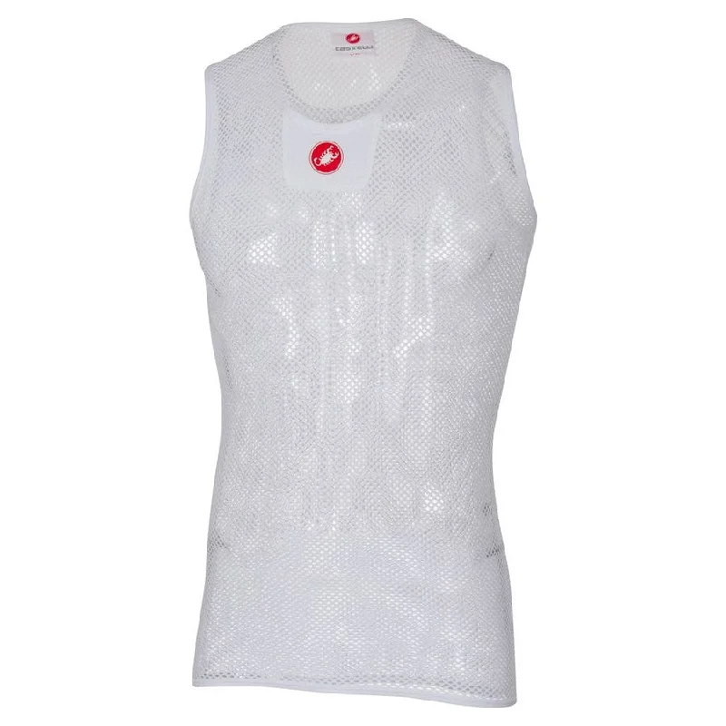 Maglia intima senza maniche Castelli Core Mesh 3 - Bianco