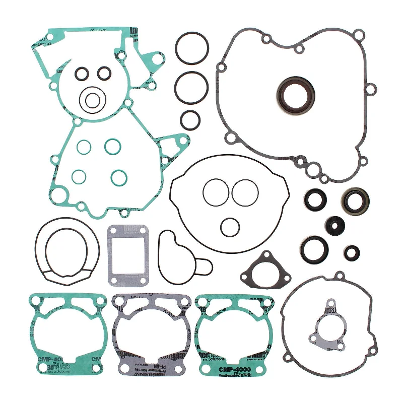 VERTEX COMPLETE GASKET SET W/ OIL SEALS KTM