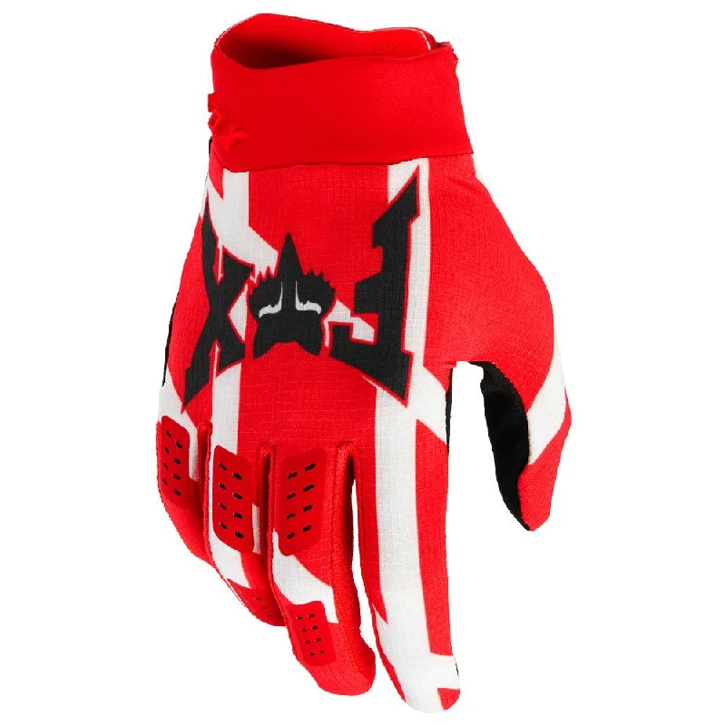 FOX FLEXAIR CELZ LIMITED EDITION GLOVE - FLUORESCENT RED