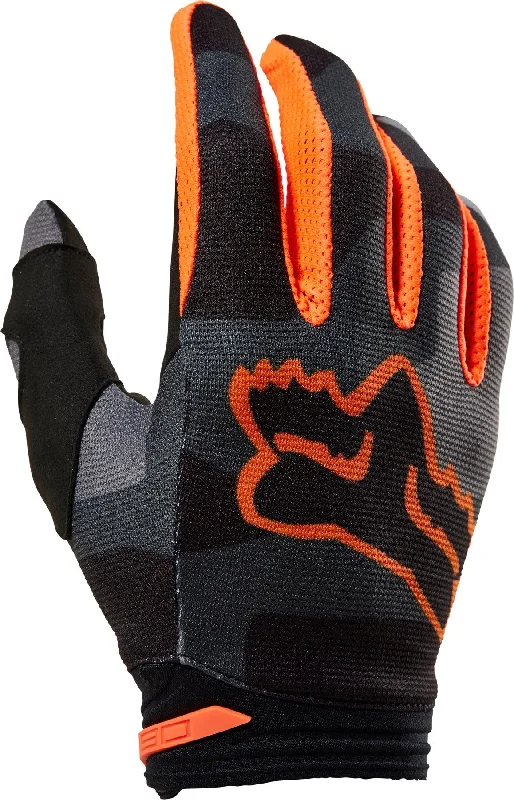 FOX 2023 180 BNKR GLOVES - GREY CAMO