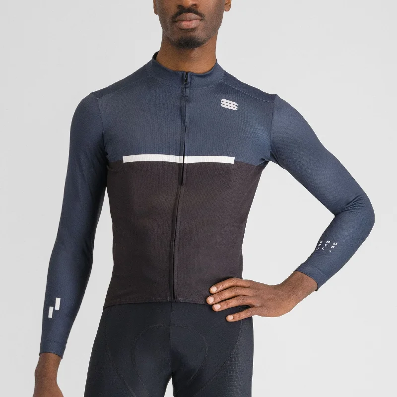 Maglia maniche lunghe Sportful Pista - Nero blu