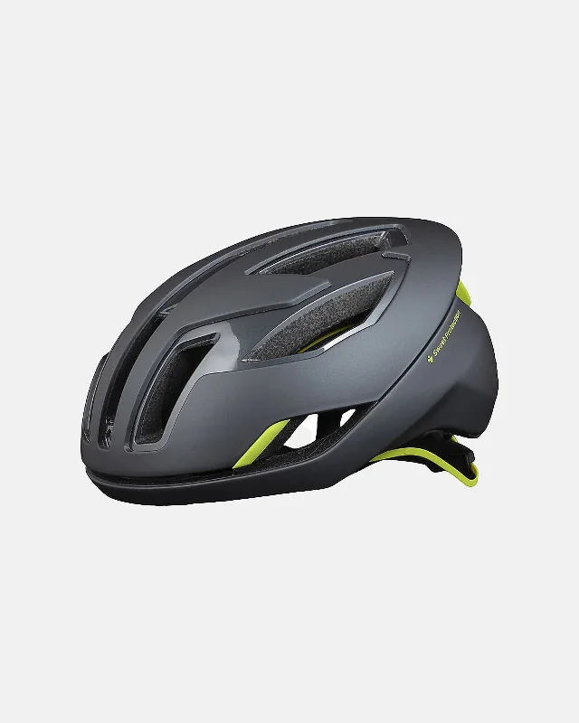 Sweet Protection Falconer II Helmet- Slate Gray Metallic-Fluo