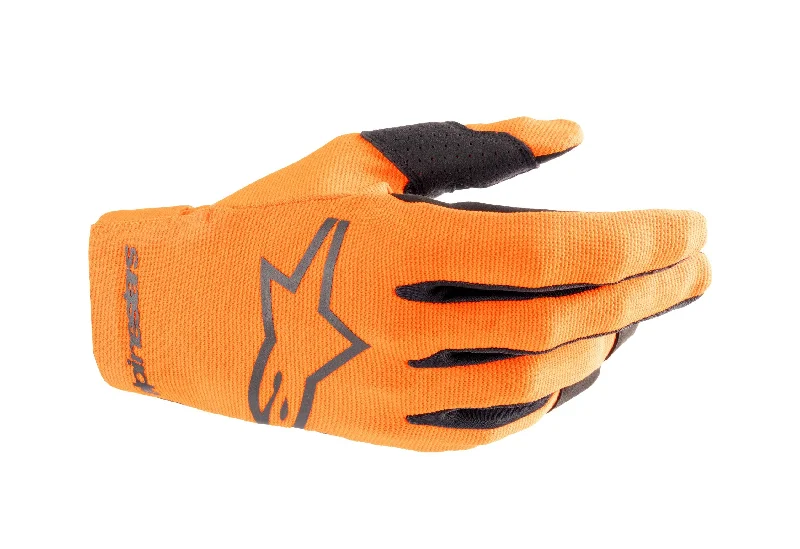 ALPINESTARS 2024 YOUTH RADAR GLOVES - HOT ORANGE/BLACK