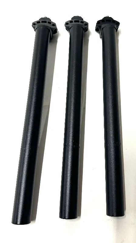 Lot of 3 FRAMED Lightweight Alloy MTB Road Bike Seatpost 30.9mm X 400mm Blk NEW