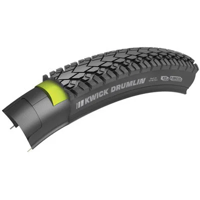 Kenda Kwick Drumlin E-Bike Tires with K-Shield Protection and Reflective Sidewalls