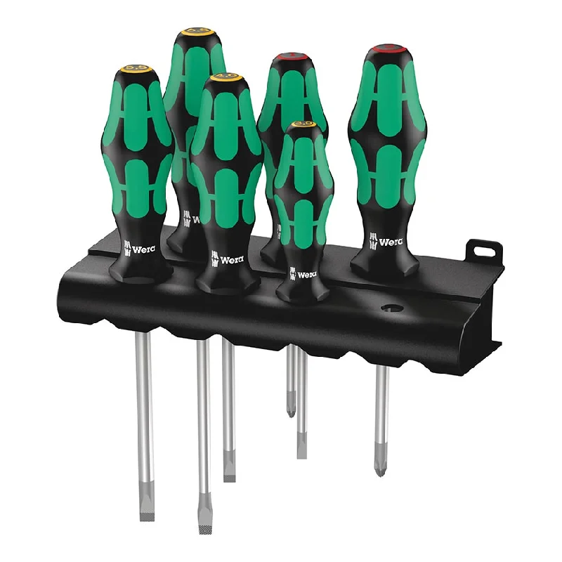 Wera 334/6 Kraftform Screwdriver set