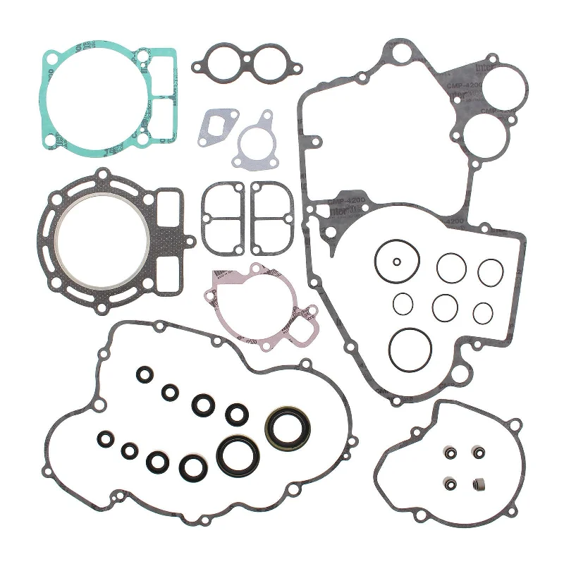 VERTEX COMPLETE GASKET SET W/ OIL SEALS KTM