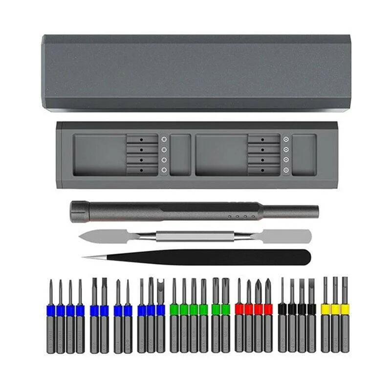 31 In 1 Screwdriver Set Precision Magnetic Screw Driver Bits Mini Tool Case Dismountable For PC Phone bike Repair