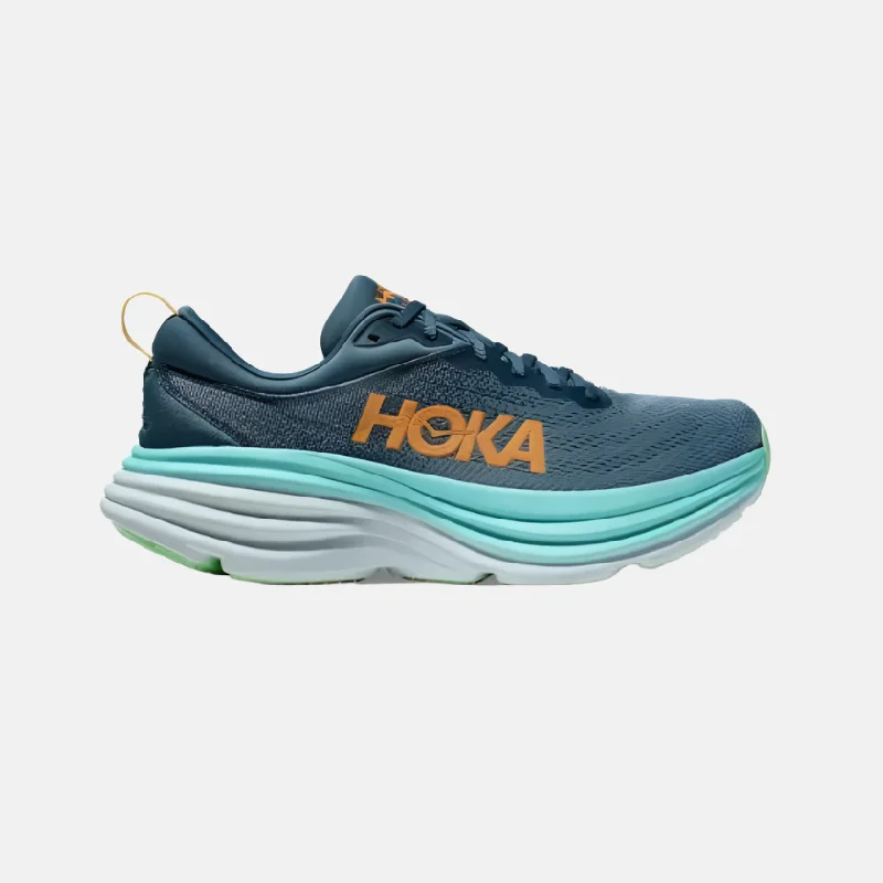 Hoka Bondi 8 Men's Running Shoes -Real Teal/Shadow