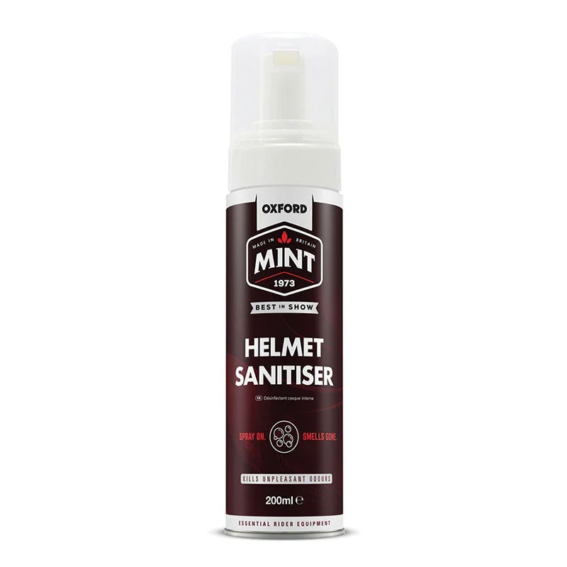 Oxford Mint Helmet Sanitiser Foam 200ml