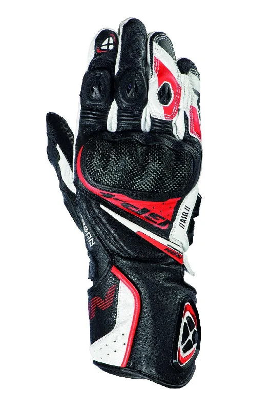 IXON GP4 AIR GLOVES - BLACK/WHITE/RED