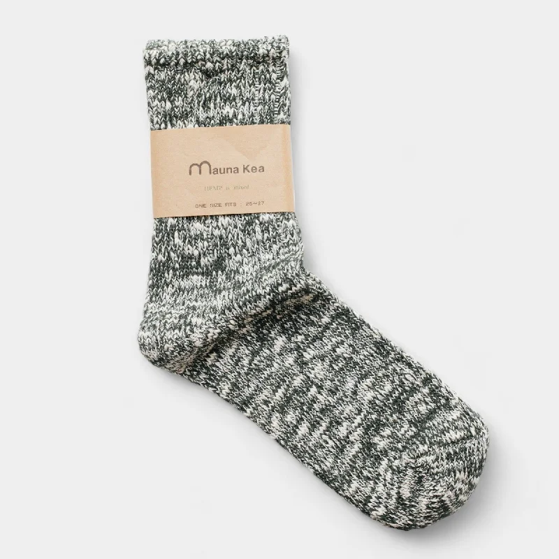 Hemp Mix Socks, Dark Green