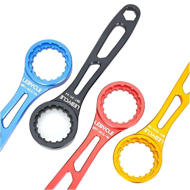 Lebycle BB Spanner ALL Aluminum Alloy Four-in-one Multi-function 39/40.5/44/46MM Bottom Bracket Tool