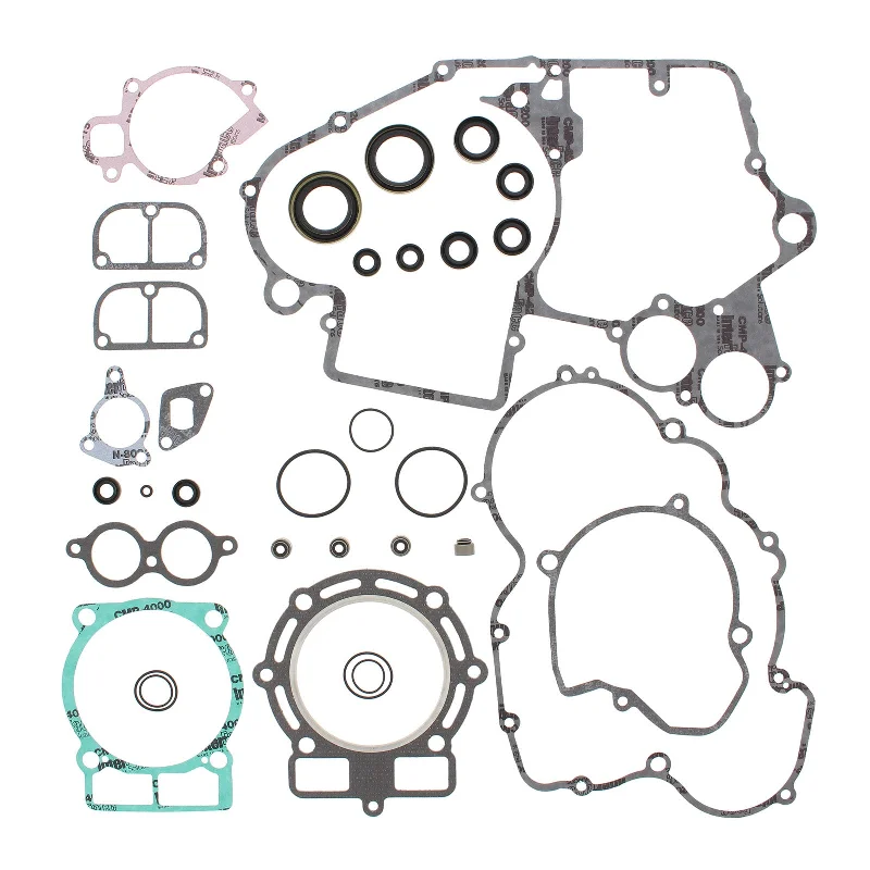 VERTEX COMPLETE GASKET SET W/ OIL SEALS KTM